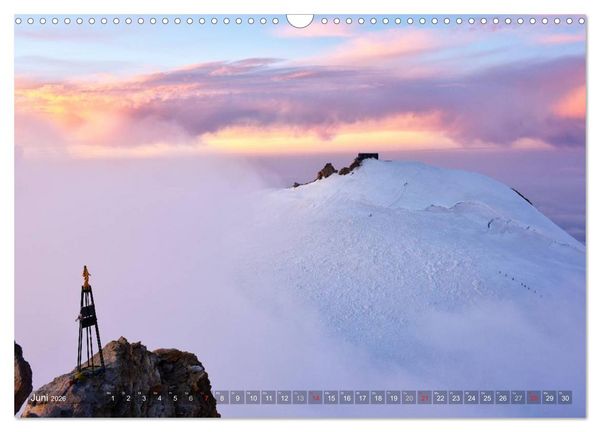 Produktbild: Monte Rosa (Wandkalender 2026 DIN A3 quer), CALVENDO Monatskalender