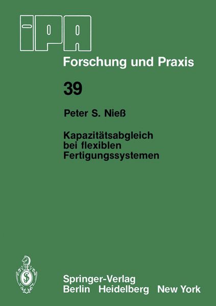 Produktbild: Kapazit&auml;tsabgleich bei flexiblen Fertigungssystemen