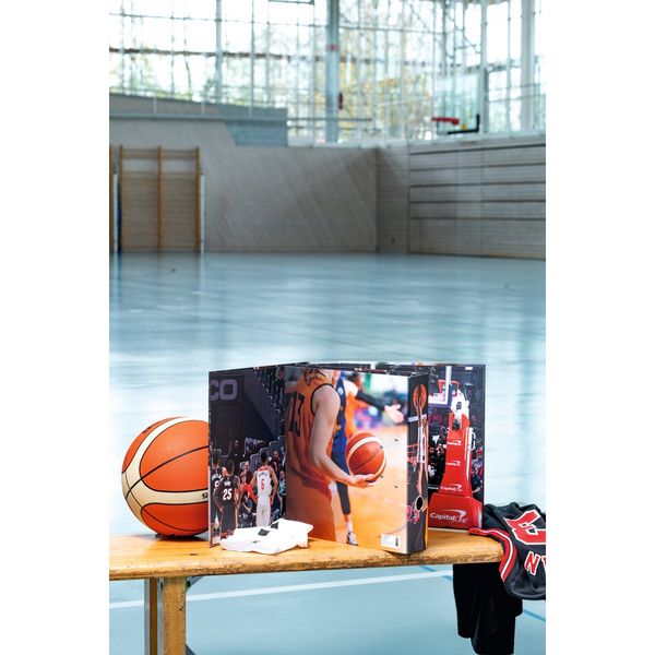 Produktbild: HERMA Motivordner Basketball DIN A4 R&uuml;ckenbreite 7cm