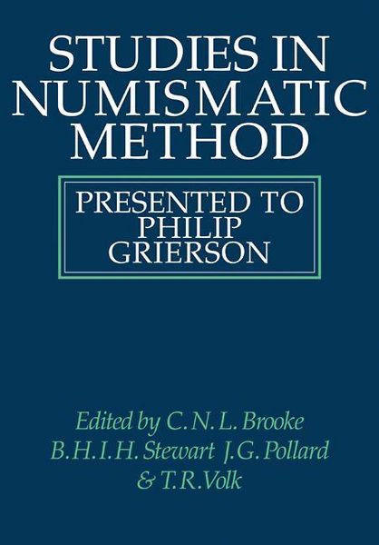 Produktbild: Studies in Numismatic Method