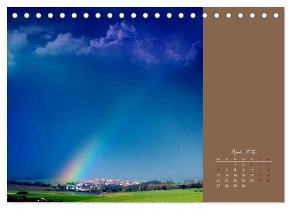 Produktbild: Bauernregeln f&uuml;r das ganze Jahr (Tischkalender 2026 DIN A5 quer), CALVENDO Monatskalender