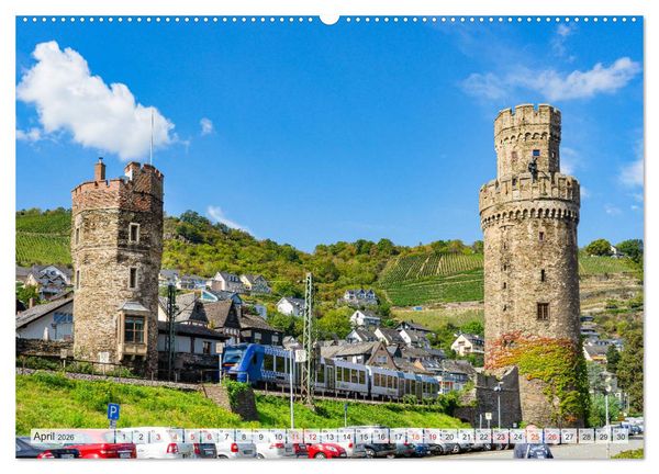 Produktbild: Oberwesel Impressionen (Wandkalender 2026 DIN A2 quer), CALVENDO Monatskalender