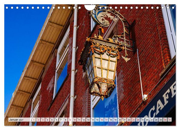 Produktbild: Ein Blick auf Delft (Wandkalender 2027 DIN A4 quer), CALVENDO Monatskalender