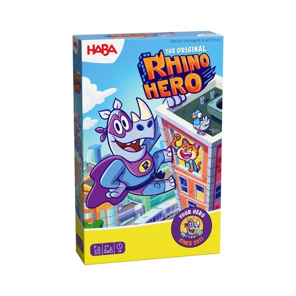 Produktbild: HABA 2013172001 - Rhino Hero Das Original, Stapelspiel