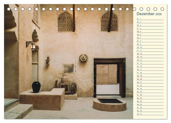 Produktbild: Oman - Unvergessliche Momente (Tischkalender 2026 DIN A5 quer), CALVENDO Monatskalender