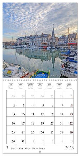 Produktbild: A Journey Through Europe (Wall Calendar 2026 12 &times; 12 Inch) CALVENDO 12 Month Wall Calendar