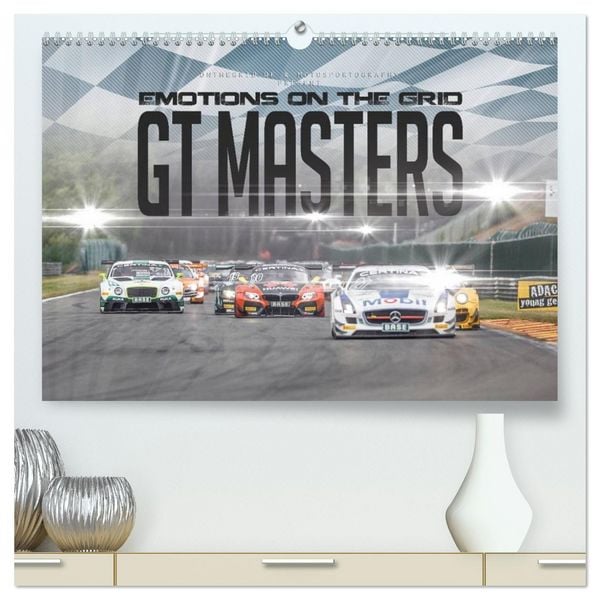 Produktbild: EMOTIONS ON THE GRID - GT Masters (hochwertiger Premium Wandkalender 2026 DIN A2 quer), Kunstdruck in Hochglanz
