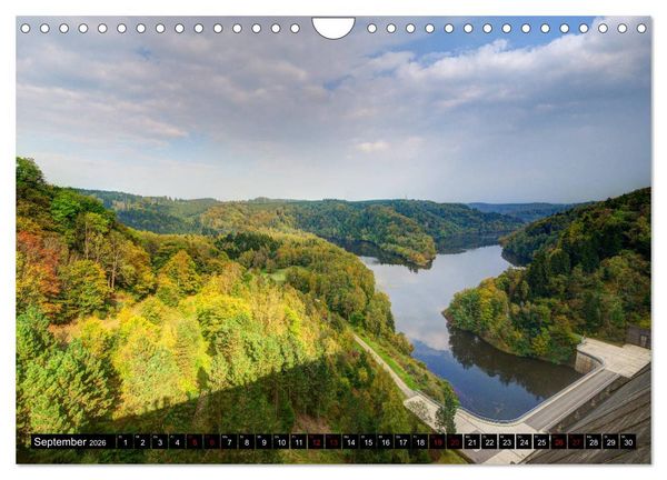 Produktbild: Fl&uuml;sse und Seen im Harz (Wandkalender 2026 DIN A4 quer), CALVENDO Monatskalender