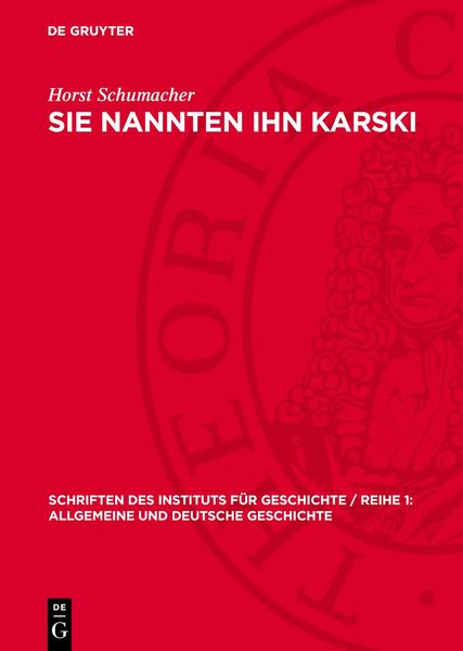 Produktbild: Sie nannten ihn Karski