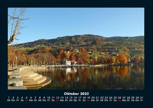 Produktbild: Die Seen der Erde 2025 Fotokalender DIN A4