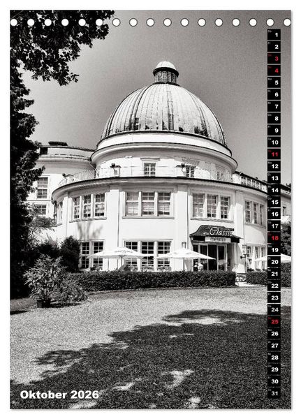 Produktbild: Ein Blick auf Bad Wildungen (Tischkalender 2026 DIN A5 hoch), CALVENDO Monatskalender
