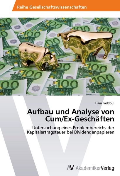 Produktbild: Aufbau und Analyse von Cum/Ex-Gesch&auml;ften