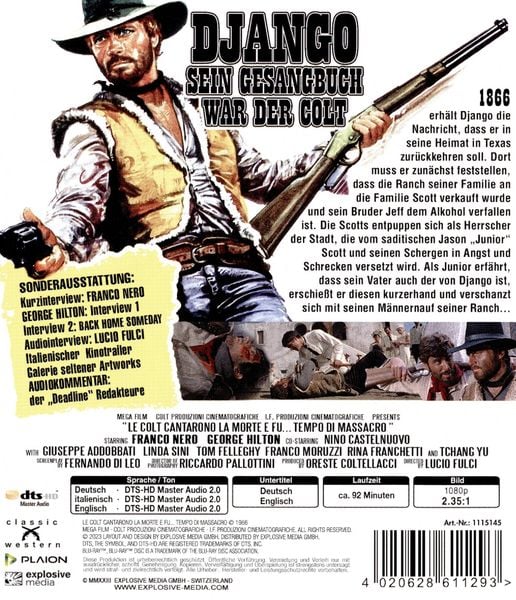 Produktbild: Django - Sein Gesangbuch war der Colt