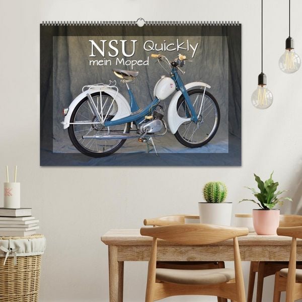 Produktbild: NSU Quickly - Mein Moped (Wandkalender 2026 DIN A2 quer), CALVENDO Monatskalender