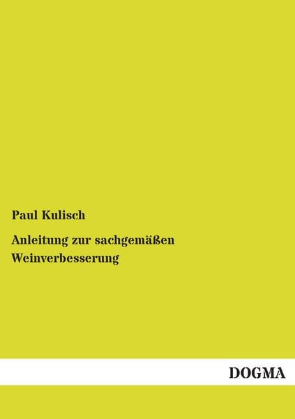 Produktbild: Anleitung zur sachgem&auml;&szlig;en Weinverbesserung