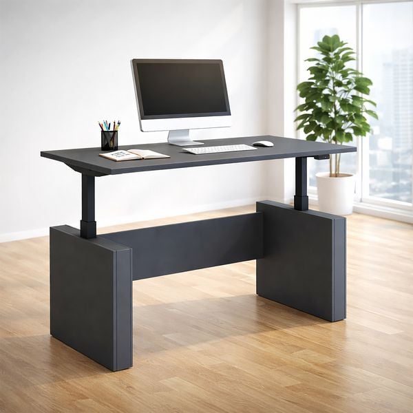 Produktbild: Schreibtisch h&ouml;henverstellbar Salia 140x80