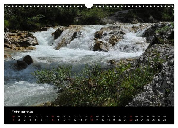 Produktbild: Die Isar - Von Scharnitz bis M&uuml;nchen (Wandkalender 2026 DIN A3 quer), CALVENDO Monatskalender