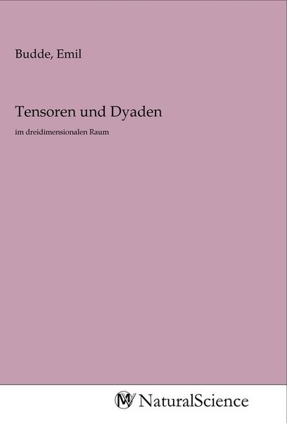 Produktbild: Tensoren und Dyaden