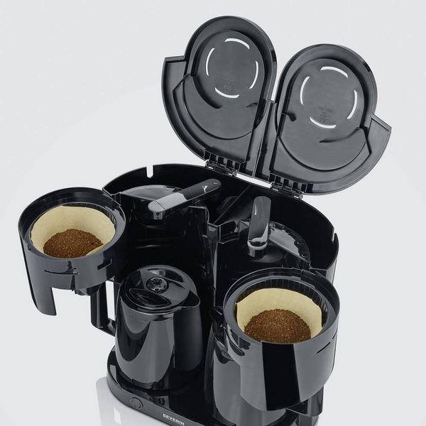 Produktbild: Severin KA 9315 Kaffeemaschine Schwarz Fassungsverm&ouml;gen Tassen=16 Isolierkanne