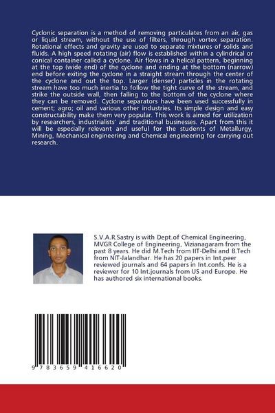 Produktbild: Performance Studies of Cyclone Separator