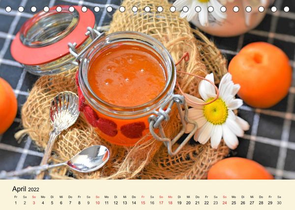 Produktbild: Marmelade schmeckt nicht nur auf dem Fr&uuml;hst&uuml;ckstisch! (Tischkalender 2022 DIN A5 quer)