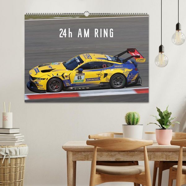 Produktbild: 24h am Ring (Wandkalender 2026 DIN A2 quer), CALVENDO Monatskalender