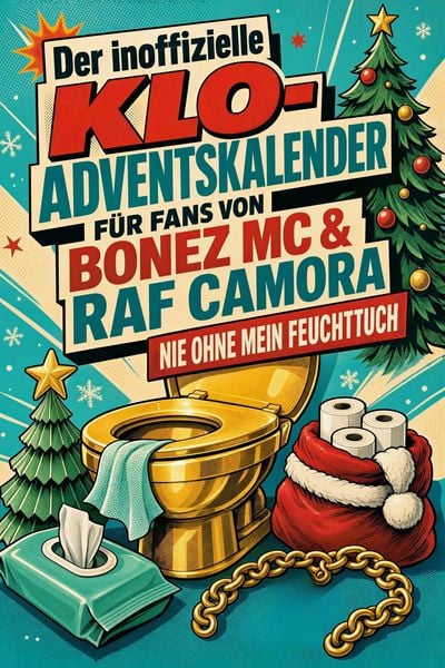 Produktbild: Der inoffizielle Klo-Adventskalender f&uuml;r Fans von Bonez MC & RAF Camora