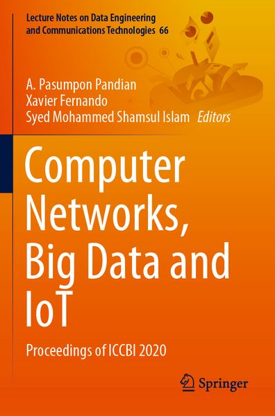 Produktbild: Computer Networks, Big Data and IoT