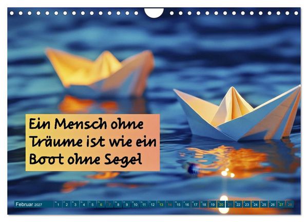 Produktbild: Segeln - mit einem Augenzwinkern (Wandkalender 2027 DIN A4 quer), CALVENDO Monatskalender