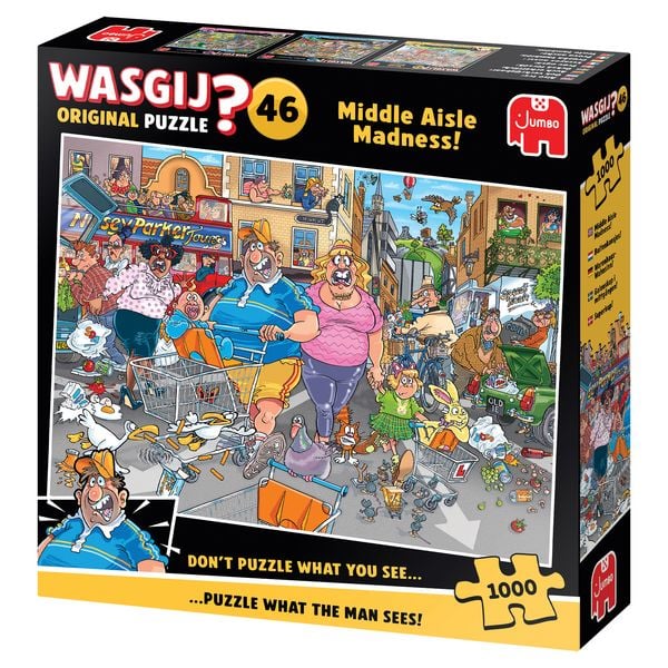 Produktbild: Wasgij Original 46 - Parkplatz-Wahnsinn - Puzzle 1000 Teile