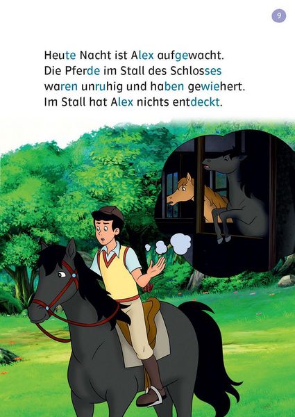 Produktbild: Lesefuchs Bibi & Tina: Wunderbare Welt der Pferde 4 spannende Pferde-Abenteuer in einem Band Lesestufe 1