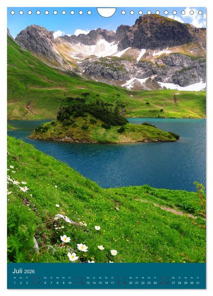 Produktbild: Das Allg&auml;u &ndash; eine Landschaft wie im M&auml;rchen (Wandkalender 2026 DIN A4 hoch), CALVENDO Monatskalender