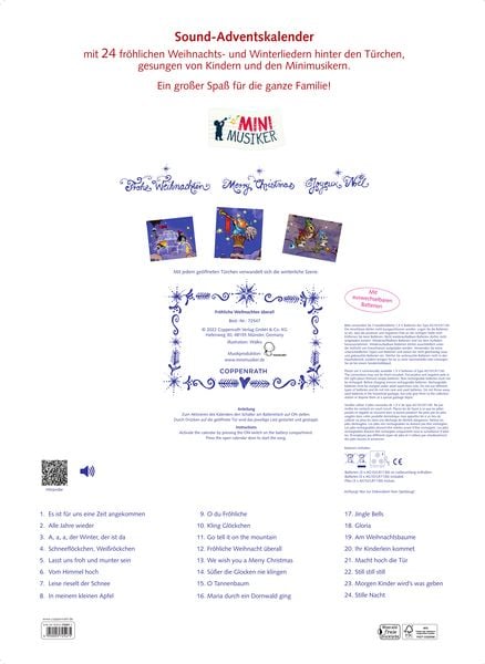 Produktbild: Sound-Adventskalender