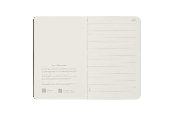 Produktbild: Moleskine Smart Cahier Journal, Pocket, Ruled, Black, Soft Cover (3.5 x 5.5)