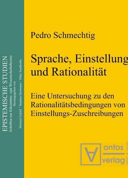 Produktbild: Sprache, Einstellung und Rationalit&auml;t