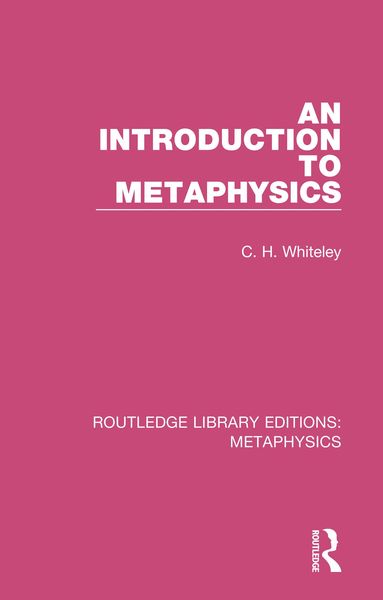 Produktbild: An Introduction to Metaphysics