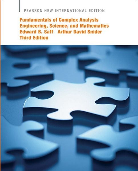 Produktbild: Fundamentals of Complex Analysis with Applications to Engineering, Science, and Mathematics