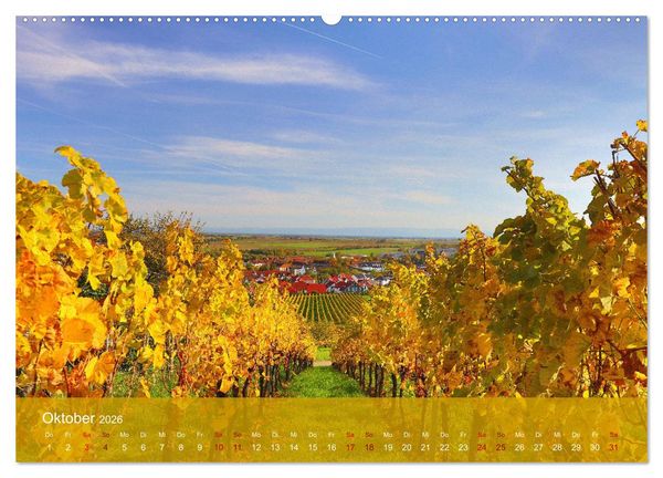 Produktbild: Wanderparadies S&uuml;dpfalz (hochwertiger Premium Wandkalender 2026 DIN A2 quer), Kunstdruck in Hochglanz
