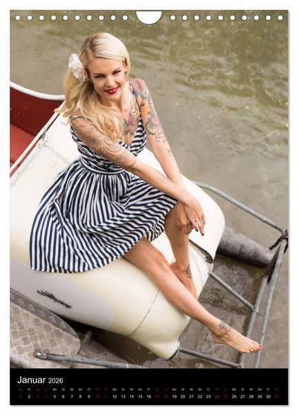 Produktbild: Schiff Ahoi - Swiss Sailor Babes (Wandkalender 2026 DIN A4 hoch), CALVENDO Monatskalender