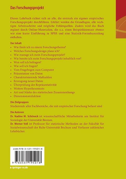 Produktbild: Das Forschungsprojekt