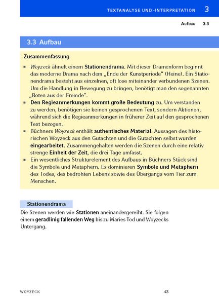 Produktbild: Woyzeck - Textanalyse und Interpretation