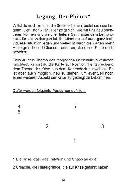 Produktbild: Der magische Seelenblick mit den Lenormandkarten