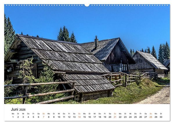 Produktbild: Oberkrain und Triglav-Nationalpark (Wandkalender 2026 DIN A2 quer), CALVENDO Monatskalender