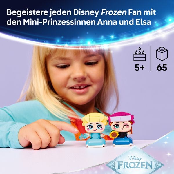 Produktbild: LEGO ǀ Disney Frozen 43284 Die Mini-Prinzessinnen Anna und Elsa, Spiel