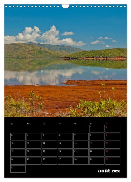 Produktbild: Paysages cal&eacute;doniens (Calendrier mural 2026 DIN A3 horizontal), CALVENDO calendrier mensuel