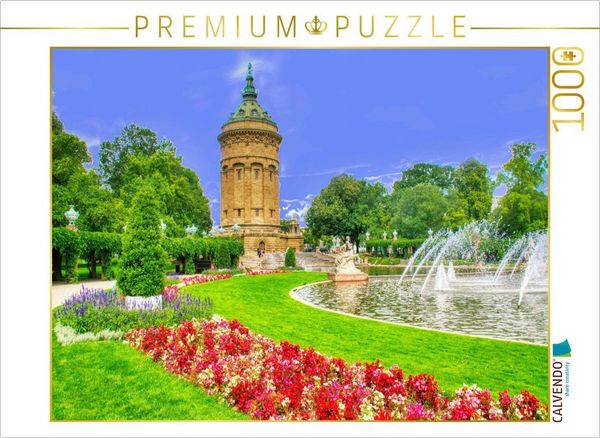 Produktbild: CALVENDO Puzzle Wasserturm | 1000 Teile Lege-Gr&ouml;&szlig;e 64x48cm Foto-Puzzle f&uuml;r gl&uuml;ckliche Stunden