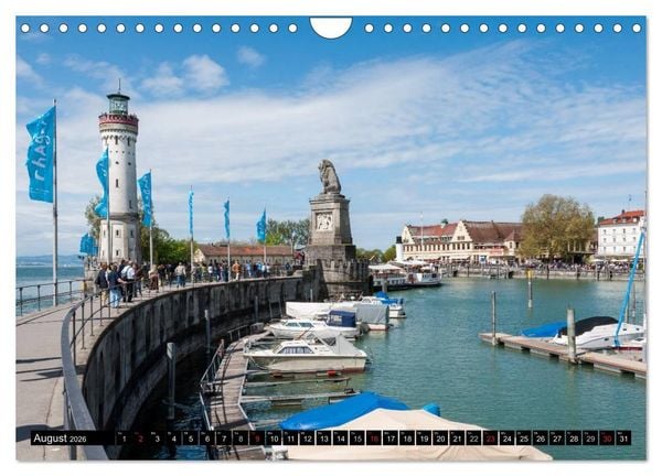 Produktbild: Kulturlandschaft Bodensee - Teil II (Wandkalender 2026 DIN A4 quer), CALVENDO Monatskalender