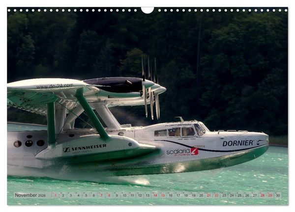 Produktbild: Wasserflugzeuge - Fliegende Exoten (Wandkalender 2026 DIN A3 quer), CALVENDO Monatskalender