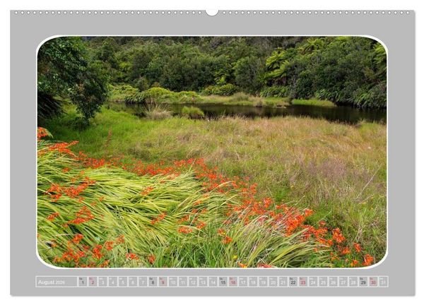Produktbild: Neuseeland - Die S&uuml;dinsel (hochwertiger Premium Wandkalender 2026 DIN A2 quer), Kunstdruck in Hochglanz