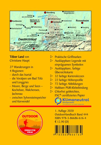 Produktbild: T&ouml;lzer Land 27 Wanderungen zwischen Isar und Karwendel